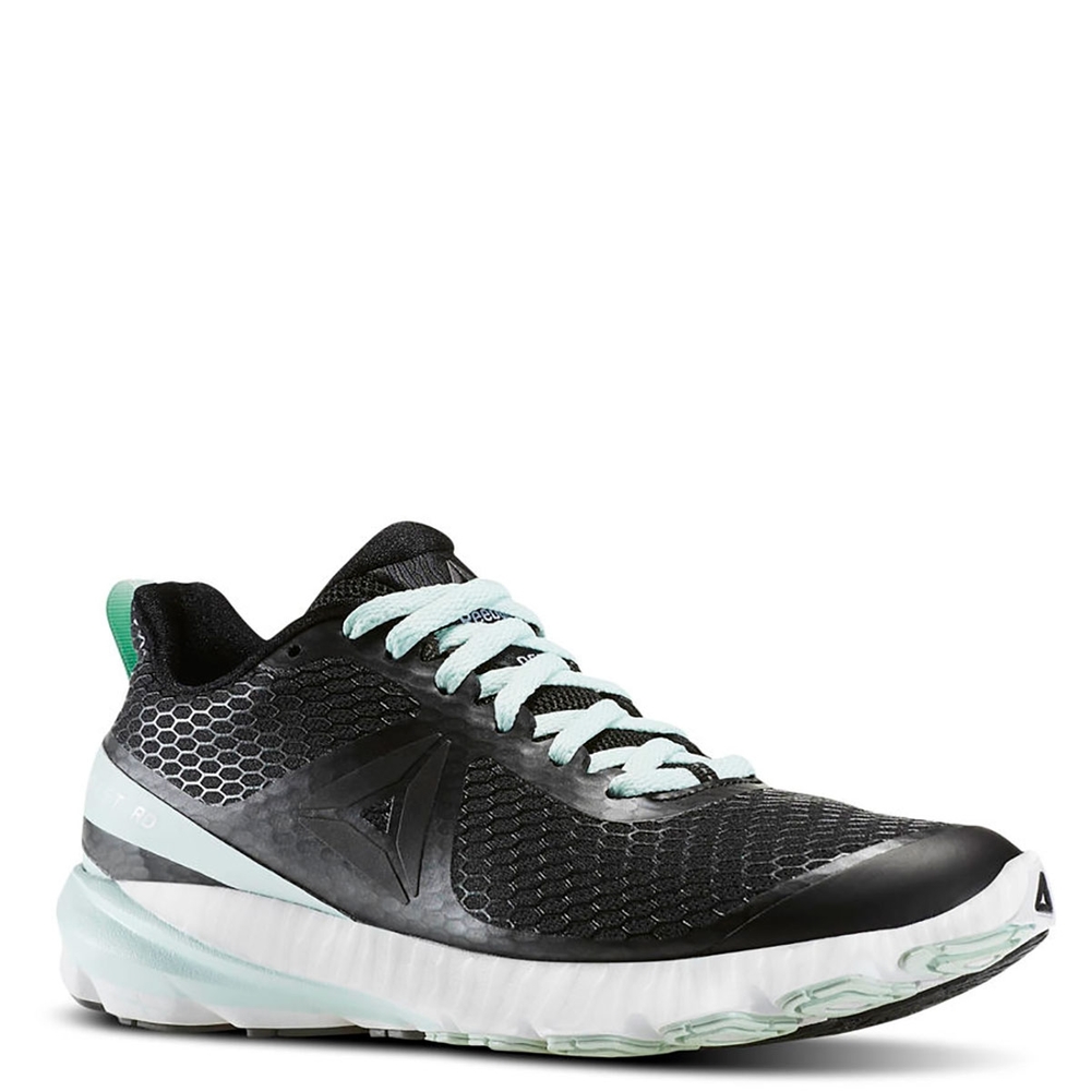 Reebok Women's OSR Sweet Road Running Sneakers Black/Mist/White/Pewter